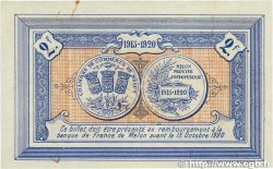 2 Francs FRANCE regionalism and miscellaneous Melun 1915 JP.080.05 VF
