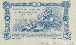 50 Centimes FRANCE Regionalismus und verschiedenen Montauban 1921 JP.083.17 SS
