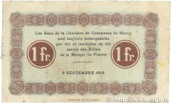 1 Franc FRANCE regionalism and various Nancy 1915 JP.087.03 F