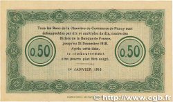 50 Centimes FRANCE regionalism and miscellaneous Nancy 1916 JP.087.07 UNC-