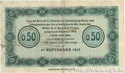 50 Centimes FRANCE regionalism and various Nancy 1917 JP.087.14 VF