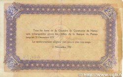 2 Francs FRANCE regionalism and various Nancy 1918 JP.087.25 F