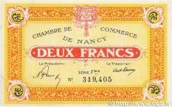 2 Francs FRANCE regionalism and various Nancy 1921 JP.087.52 AU-