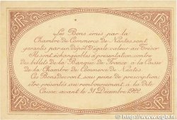 1 Franc FRANCE Regionalismus und verschiedenen Nantes 1918 JP.088.15 fVZ