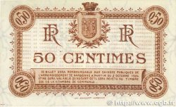 50 Centimes FRANCE Regionalismus und verschiedenen Narbonne 1919 JP.089.17 fST+