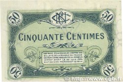 50 Centimes FRANCE regionalism and various Nevers 1920 JP.090.16 VF+