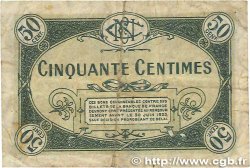 50 Centimes FRANCE Regionalismus und verschiedenen Nevers 1920 JP.090.18 S