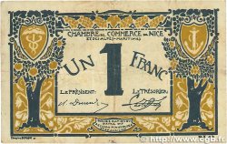 1 Franc FRANCE Regionalismus und verschiedenen Nice 1917 JP.091.05 SS
