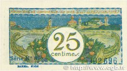 25 Centimes FRANCE Regionalismus und verschiedenen Nice 1918 JP.091.16 fST