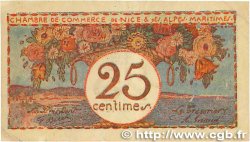 25 Centimes FRANCE régionalisme et divers Nice 1918 JP.091.19