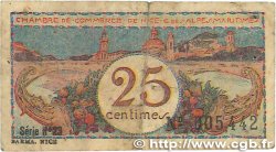 25 Centimes FRANCE regionalismo y varios Nice 1918 JP.091.19 RC
