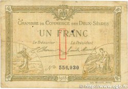 1 Franc FRANCE regionalism and various Niort 1915 JP.093.03