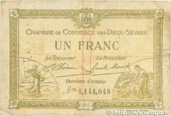 1 Franc FRANCE régionalisme et divers Niort 1916 JP.093.08 TB