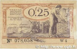25 Centimes FRANCE regionalismo y varios Nord et Pas-De-Calais 1918 JP.094.03