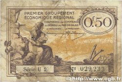 50 Centimes FRANCE regionalism and miscellaneous Nord et Pas-De-Calais 1918 JP.094.04