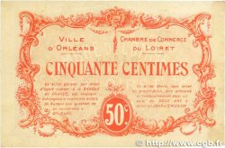 50 Centimes FRANCE regionalismo y varios Orléans 1915 JP.095.04 MBC
