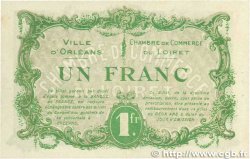 1 Franc FRANCE regionalism and various Orléans 1916 JP.095.12 VF+