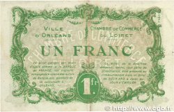 1 Franc FRANCE regionalism and various  1916 JP.095.12var. VF+