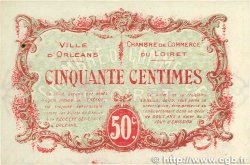 50 Centimes FRANCE regionalismo e varie Orléans 1917 JP.095.16 SPL