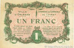 1 Franc FRANCE regionalism and various Orléans 1917 JP.095.17 XF