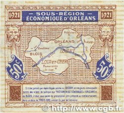 50 Centimes FRANCE regionalism and various Orléans et Blois 1921 JP.096.05 F