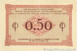 50 Centimes FRANCE regionalism and miscellaneous Paris 1920 JP.097.10 VF