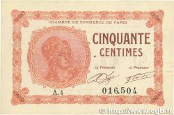 50 Centimes FRANCE Regionalismus und verschiedenen Paris 1920 JP.097.10