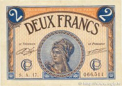 2 Francs FRANCE regionalismo e varie Paris 1920 JP.097.28 MB