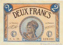 2 Francs  FRANCE regionalism and various Paris 1920 JP.097.28