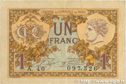 1 Franc FRANCE regionalismo e varie Paris 1920 JP.097.36