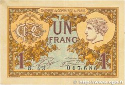 1 Franc FRANCE régionalisme et divers Paris 1920 JP.097.36 TTB