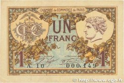 1 Franc FRANCE régionalisme et divers Paris 1920 JP.097.36 TTB+