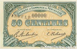 50 Centimes Annulé FRANCE regionalismo e varie Périgueux 1914 JP.098.02 AU