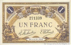 1 Franc FRANCE regionalism and miscellaneous  1916 JP.098.18var. XF