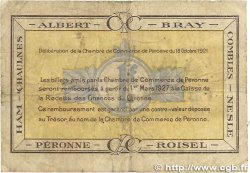 1 Franc FRANCE Regionalismus und verschiedenen Péronne 1921 JP.099.04 SGE