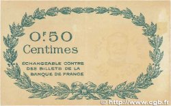50 Centimes FRANCE regionalism and miscellaneous Perpignan 1919 JP.100.27 VF