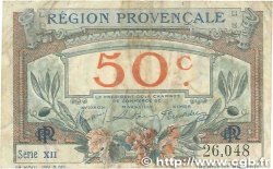 50 Centimes FRANCE regionalismo e varie Alais, Arles, Avignon, Gap, Marseille, Nîmes, Toulon 1918 JP.102.01 q.MB