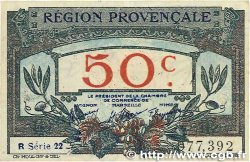 50 Centimes FRANCE regionalismo y varios Alais, Arles, Avignon, Gap, Marseille, Nîmes, Toulon 1918 JP.102.09 MBC+
