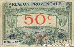 50 Centimes FRANCE régionalisme et divers Alais, Arles, Avignon, Gap, Marseille, Nîmes, Toulon 1918 JP.102.13 TB