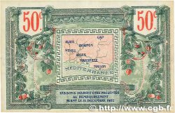50 Centimes FRANCE regionalismo y varios Alais, Arles, Avignon, Gap, Marseille, Nîmes, Toulon 1918 JP.102.13 MBC