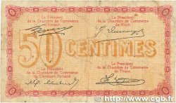50 Centimes FRANCE Regionalismus und verschiedenen Puy-De-Dôme 1918 JP.103.23 fS