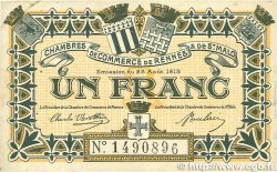 1 Franc FRANCE regionalism and various Rennes et Saint-Malo 1915 JP.105.07 F