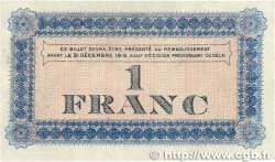 1 Franc Spécimen FRANCE regionalism and miscellaneous Roanne 1915 JP.106.04 XF