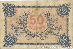 50 Centimes FRANCE regionalismo e varie Roanne 1915 JP.106.07 q.MB