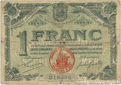 1 Franc FRANCE regionalism and miscellaneous Rochefort-Sur-Mer 1915 JP.107.09 G
