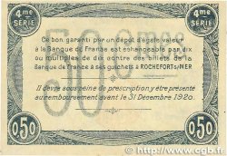 50 Centimes FRANCE Regionalismus und verschiedenen Rochefort-Sur-Mer 1915 JP.107.15 SS