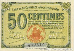 50 Centimes FRANCE regionalism and various Rochefort-Sur-Mer 1915 JP.107.15 VF+