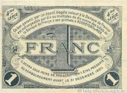 1 Franc FRANCE regionalism and miscellaneous Rochefort-Sur-Mer 1915 JP.107.16 F