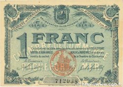 1 Franc FRANCE Regionalismus und verschiedenen Rochefort-Sur-Mer 1915 JP.107.16