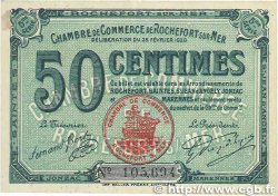 50 Centimes FRANCE regionalism and various Rochefort-Sur-Mer 1920 JP.107.17 XF